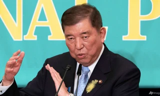 Thủ tướng Nhật Bản Shigeru Ishiba. (Ảnh: AP)