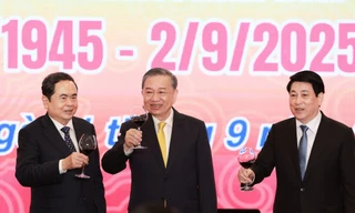 Lãnh đạo Việt Nam chiêu đãi trọng thể khách quốc tế dự 80 năm Quốc khánh 