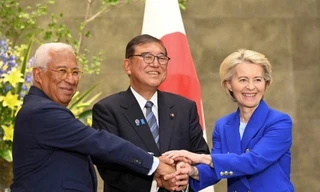Cùng chung nỗi lo, Nhật Bản và EU lập liên minh thương mại