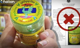 Thái Lan thu hồi hàng trăm ngàn lọ dầu hít thảo dược nhiễm khuẩn