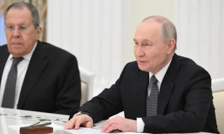 Đặc phái viên của Tổng Bí thư Tô Lâm hội kiến Tổng thống Nga Vladimir Putin