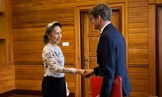 Myanmar công bố hình ảnh hiếm hoi về bà Aung San Suu Kyi