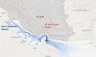 Tình báo Mỹ nói Iran tích 6.000 quả thủy lôi, có thể đe dọa eo biển Hormuz