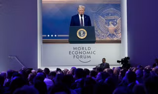Tổng thống Mỹ Trump sẽ dẫn phái đoàn hùng hậu nhất trở lại Davos