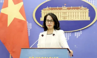 Người phát ngôn Bộ Ngoại giao Phạm Thu Hằng. Ảnh: Mofa