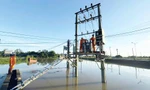 Điện lực Thái Nguyên khắc phục hậu quả mưa lũ