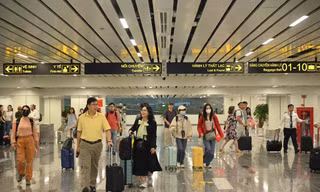 Cảng HKQT Tân Sơn Nhất đã xây dựng kế hoạch phục vụ hành khách dịp cao điểm, bảo đảm an ninh, an toàn và trật tự tại khu vực nhà ga và khu bay