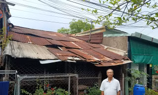 Cựu chiến binh được chương trình Chủ Nhật Đỏ sửa nhà khang trang: 'Tôi mừng không ngủ được'