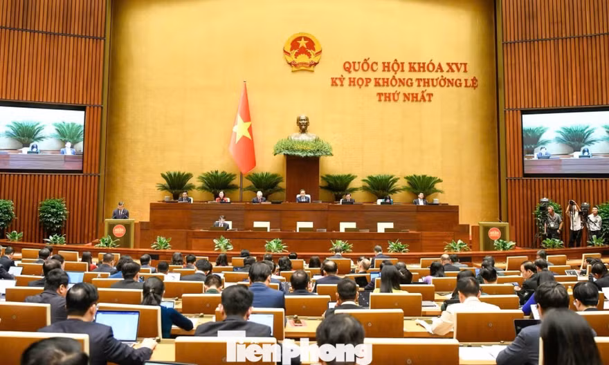 Khai mạc Kỳ họp không thường lệ thứ Nhất, Quốc hội khóa XVI 
