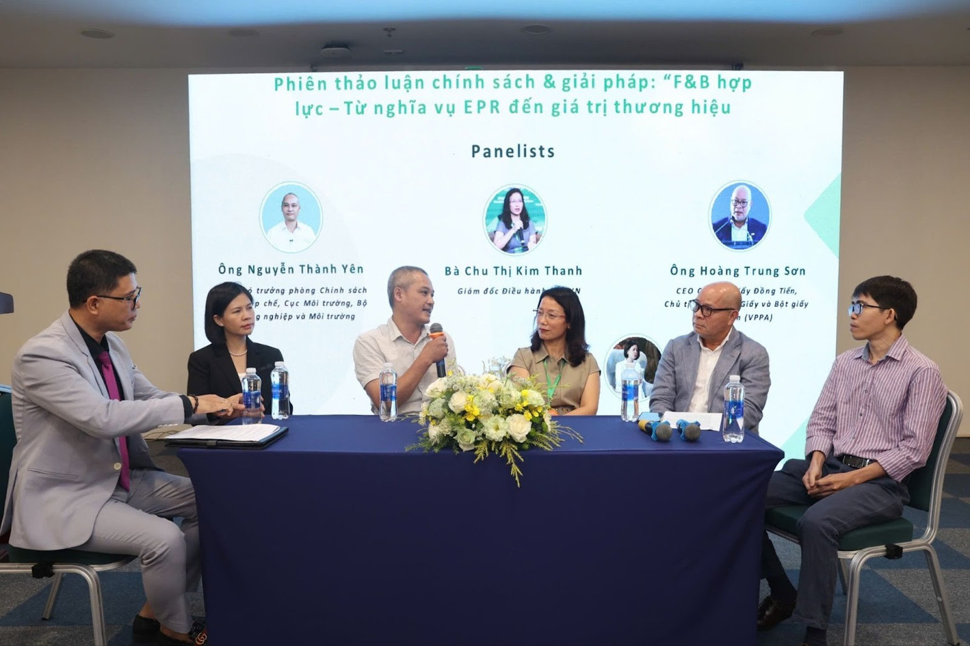 Diễn đàn “Bao bì xanh: Hành trình EPR dẫn dắt giá trị bền vững”.