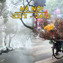 Sau kì nghỉ Tết, Hà Nội đón sương mù ẩm trở lại