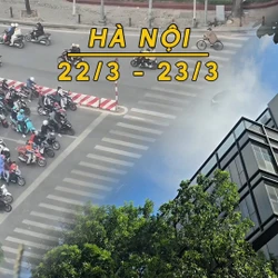 Hà Nội có sương mù, mưa trên đà giảm nhanh