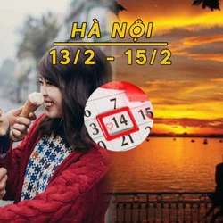 Dịp 14/2 Hà Nội có sương mù, trời tăng nhiệt