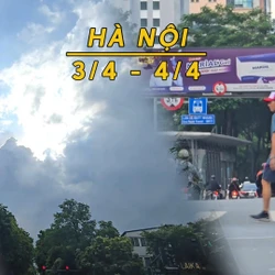 Hà Nội đêm mưa vài nơi, trưa chiều nắng gián đoạn