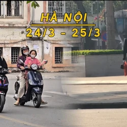 Trong tuần Hà Nội sương mù nhẹ, có mưa vài nơi