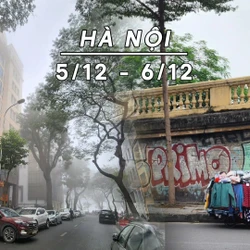 Hà Nội trời rét, chuyển mưa vài nơi