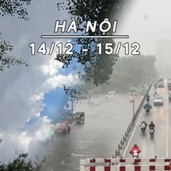 Giữa tháng 12 Hà Nội kéo dài hình thái trời rét kèm mưa 