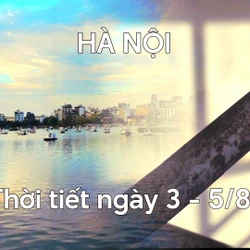 Hà Nội ngày nắng nóng, chiều có mưa dông