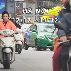 Cuối tuần Hà Nội trời âm u có mưa rải rác