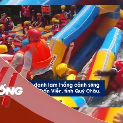 NHỊP SỐNG 24: Hàng trăm thuyền cao su kẹt cứng, chồng lên nhau ở khu du lịch Trung Quốc