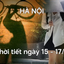 Giữa tháng 7 Hà Nội ngày oi bức, chiều và đêm mưa