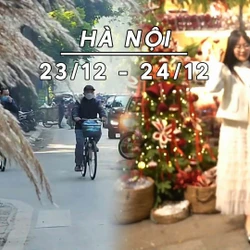 Hà Nội mờ sương sớm, sắp đón khí lạnh tăng cường đêm Noel