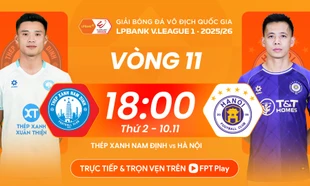 Nhận định Thép Xanh Nam Định vs Hà Nội FC, 18h00 ngày 10/11: Những kẻ khát thắng