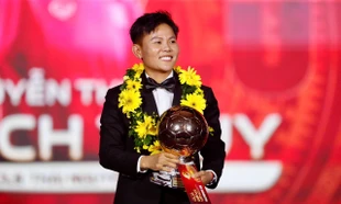 Quả bóng Vàng nữ 2025 Nguyễn Bích Thùy: Cái kết đẹp cho nữ chiến binh