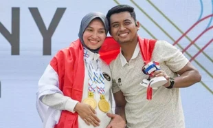 VĐV Indonesia mang thai 4 tháng vẫn giành 2 HCV SEA Games 33