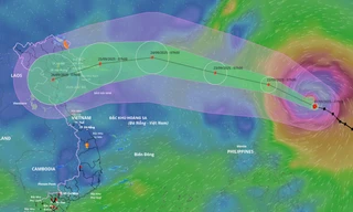 Bão Ragasa có thể mạnh lên cấp 16-17, dự báo đổ bộ đất liền nước ta