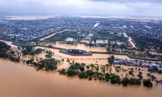 Bạch Mã (Huế) hứng chịu một trong những trận mưa lớn nhất lịch sử thế giới