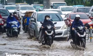 Không khí lạnh tràn về, miền Bắc có thể mưa rất to