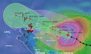 Bão vào vịnh Bắc Bộ tối nay, cảnh báo dông lốc sớm