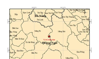 Quảng Ngãi xảy ra động đất 4.9 độ, gây rung chấn ở nhiều tỉnh