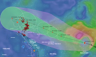 Bão Matmo có thể gây mưa trên 300mm cho miền Bắc, lũ chồng lũ