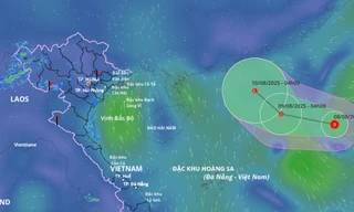 Biển Đông xuất hiện áp thấp nhiệt đới