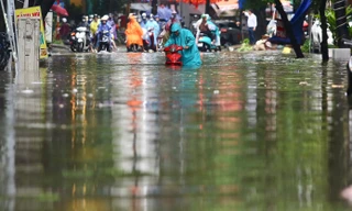 Miền Bắc, miền Trung đón mưa rất lớn từ chiều tối nay