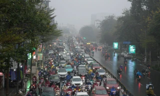 Miền Bắc chuyển mưa nhỏ, sương mù 