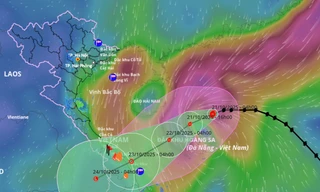 Bão hướng vào Đà Nẵng – Quảng Ngãi, mưa lớn từ đêm mai