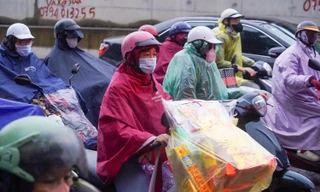 Không khí lạnh tăng cường, miền Bắc có mưa 