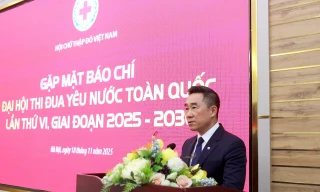 Hội Chữ thập đỏ Việt Nam trợ giúp hơn 102 triệu lượt người trong 5 năm