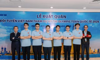 Olympic Toán quốc tế: Việt Nam thăng hạng, xếp thứ 5 toàn đoàn