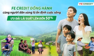 FE CREDIT tung gói tín dụng ưu đãi, hỗ trợ người dân vùng lũ ổn định cuộc sống