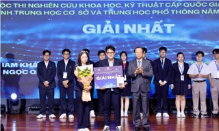 Xác minh đề tài đoạt giải Nhất khoa học kỹ thuật quốc gia nghi 'đạo văn'