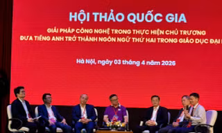 Nỗ lực để sinh viên có thể giao tiếp, nghiên cứu bằng tiếng Anh