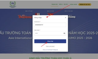 Lưu ý 'vàng' cho thí sinh thi Vòng Sơ loại trực tuyến AIMO năm 2025-2026 