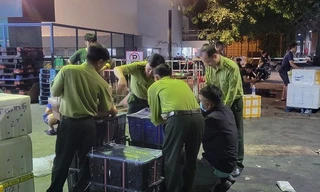 'Kho chim' bí ấn gần sân bay