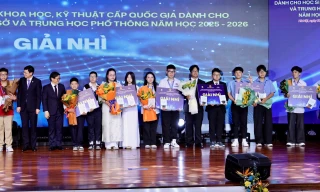 14 dự án giành giải nhất cuộc thi nghiên cứu khoa học, kỹ thuật cấp quốc gia