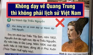 Bộ GD&ĐT đề nghị Công an xác minh thông tin xuyên tạc về sách giáo khoa
