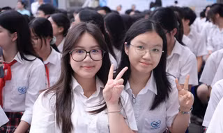 Học sinh Trường THCS Cầu Giấy - Hà Nội.